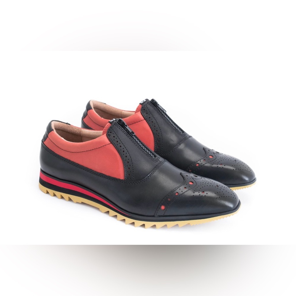 John Fluevog Seattle Nick Brogue Oxford Size 7M/9W